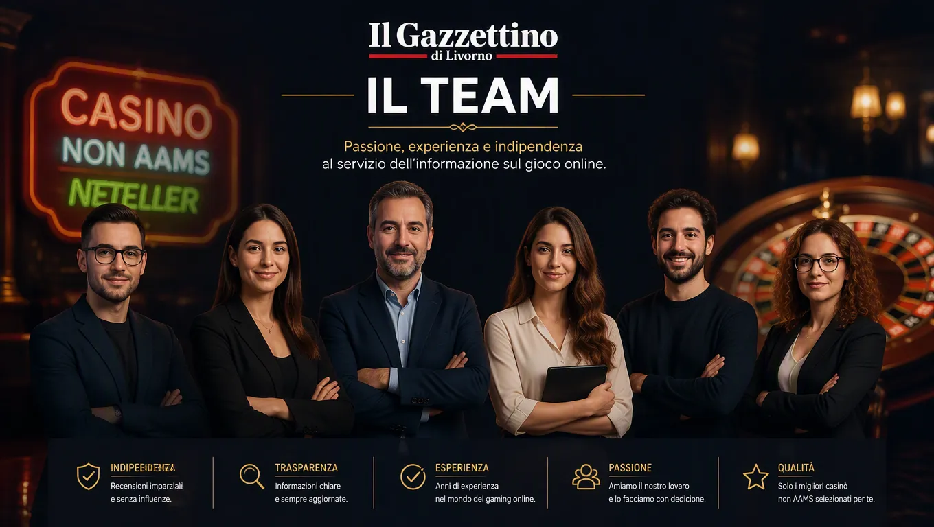 casino non aams neteller il team