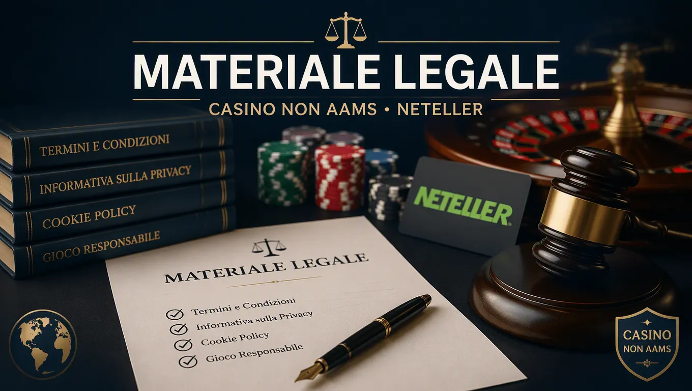 casino non aams neteller materiale legale