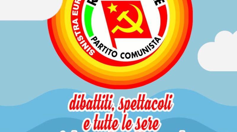 18-21 luglio festa di Rifondazione Comunista a Livorno. Il Programma
