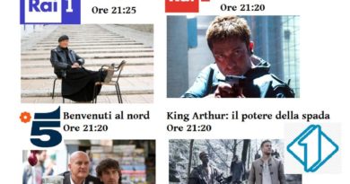 Stasera in TV  i nostri consigli