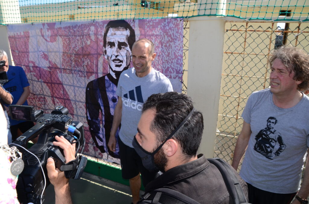 Ai bagni Fiume la gabbionata in ricordo di Armando Picchi