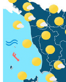 Previsioni meteo Toscana per Giovedì 28 Aprile