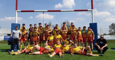 Rugby: ottimo 4° posto per il Granducato under 17 nel prestigioso torneo internazionale di Colorno
