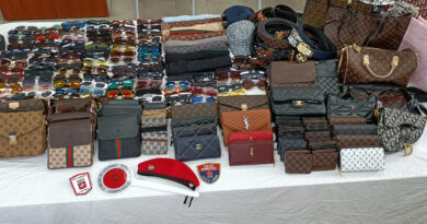 Sequestrata merce contraffatta proposta da venditori abusivi