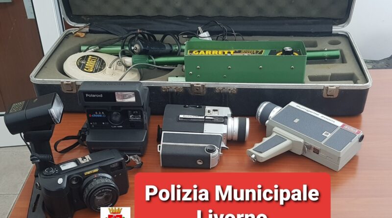 Via Giordano Bruno: la Polizia Municipale scopre un deposito di refurtiva