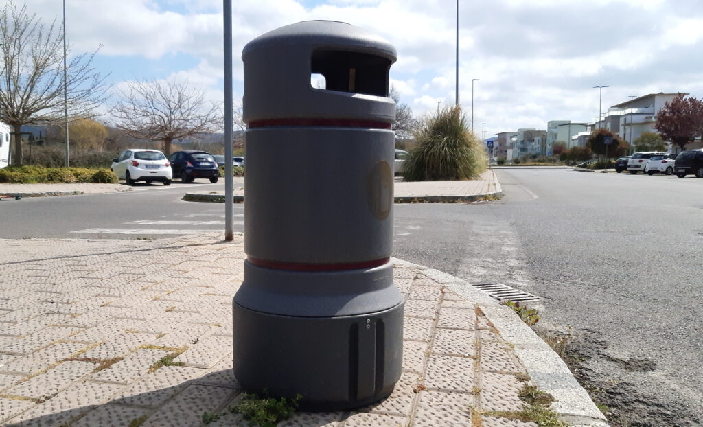 Progetto Comune-Aamps per la ricollocazione dei cestini gettacarta