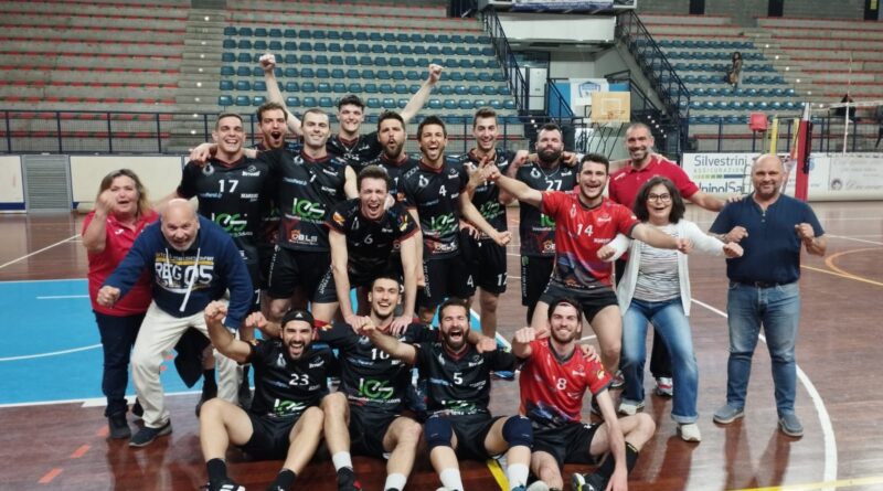 Volley Serie B playout Italchimici Foligno - IES MVTomei 0-3
