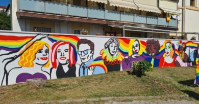 Deturpato murales  l'indignazione del Sindaco