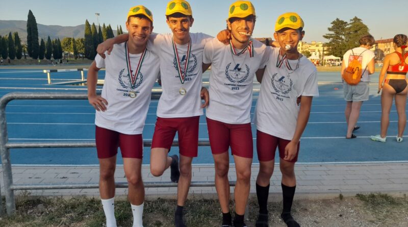 OTTO TITOLI  E 17 ATLETI  SUL PODIO AI CAMPIONATI TOSCANI