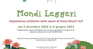 Apre la mostra "Mondi Leggeri" promossa dall'Ente Puccini di Suvereto