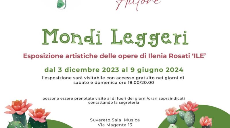 Apre la mostra "Mondi Leggeri" promossa dall'Ente Puccini di Suvereto