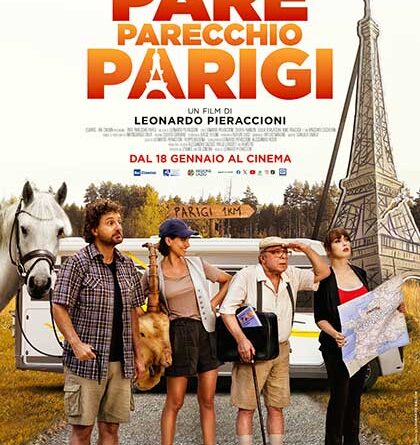 FILM  IN USCITA PARE PARECCHIO PARIGI