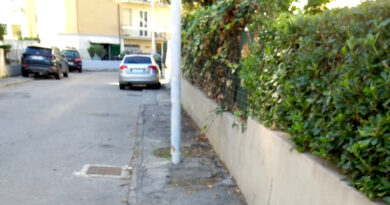 Intervento di riqualificazione dei marciapiedi di via Liguria