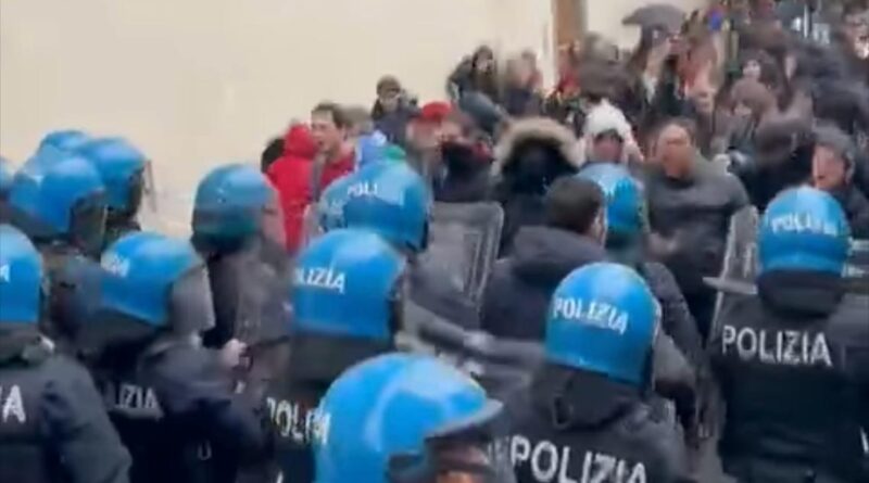 La Giunta Comunale sulle cariche della Polizia contro gli studenti di Pisa