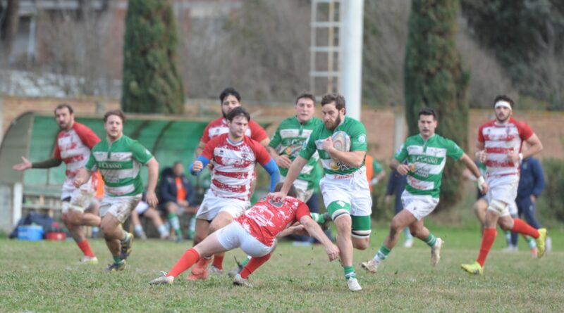 Rugby di A. Unicusano Livorno - Civitavecchia 31-21.