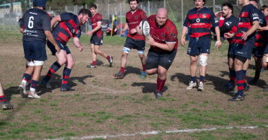 Rugby di B: quarto successo consecutivo per la LundaX Lions Amaranto
