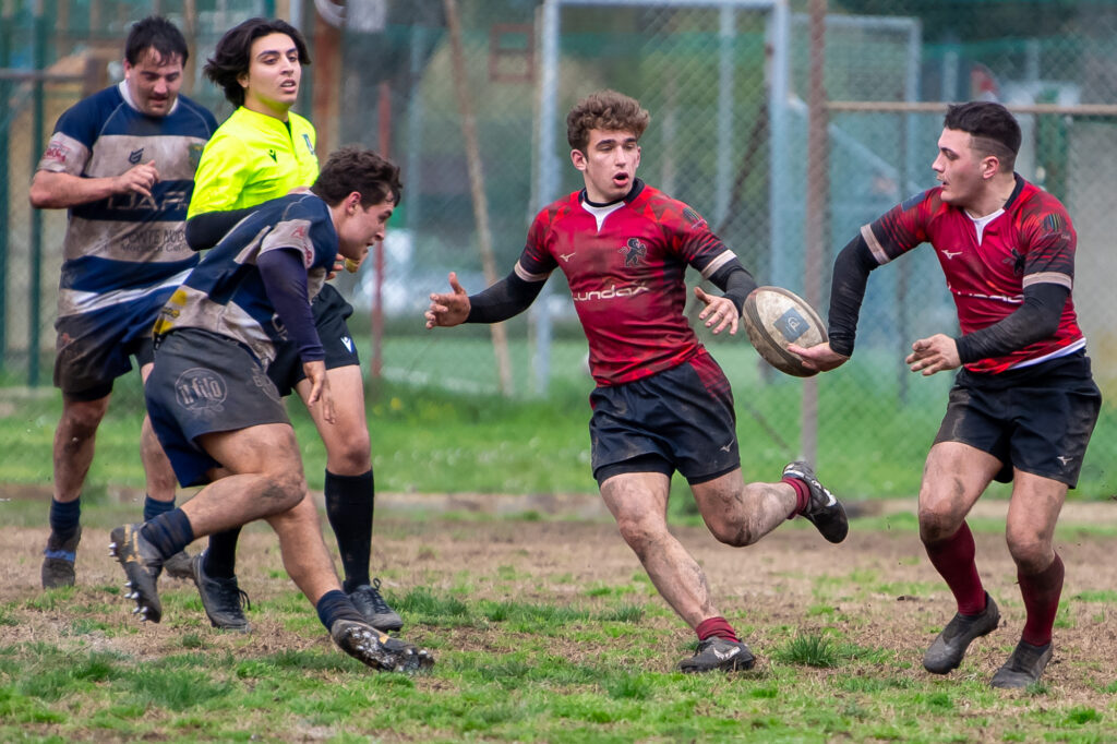 Rugby di B: la LundaX Lions Amaranto vince con gli Highlanders Formigine