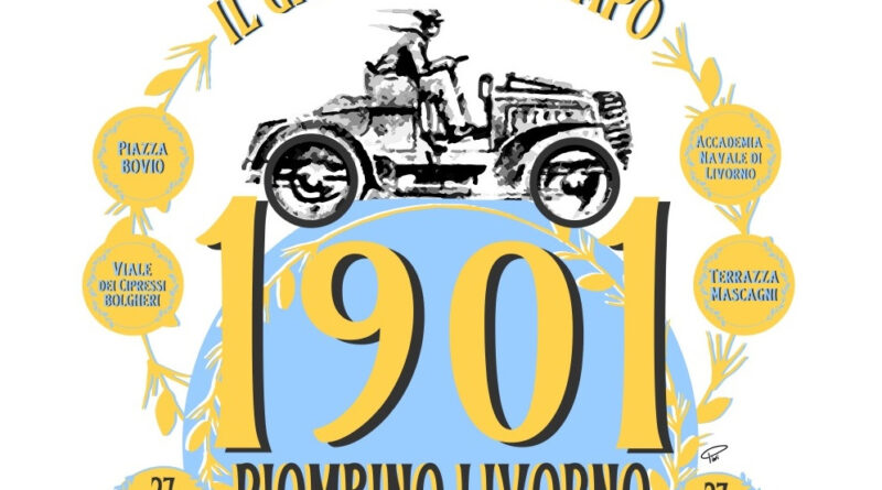 Sabato 27 aprile rievocazione storica della corsa automobilistica 1901 Piombino-Livorno