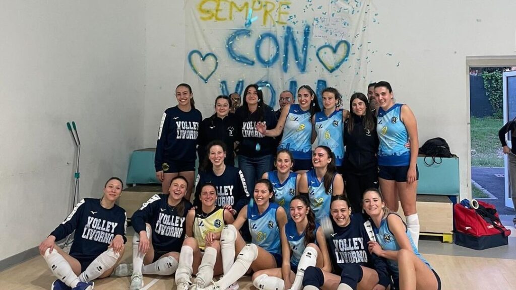 Volley Livorno: la Serie C chiude con una vittoria la sua brillante stagione
