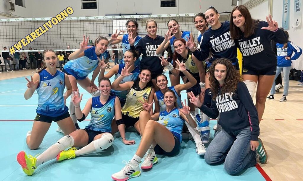 Volley Livorno: le gialloblù tornano al successo 3-1 con la Folgore San Miniato