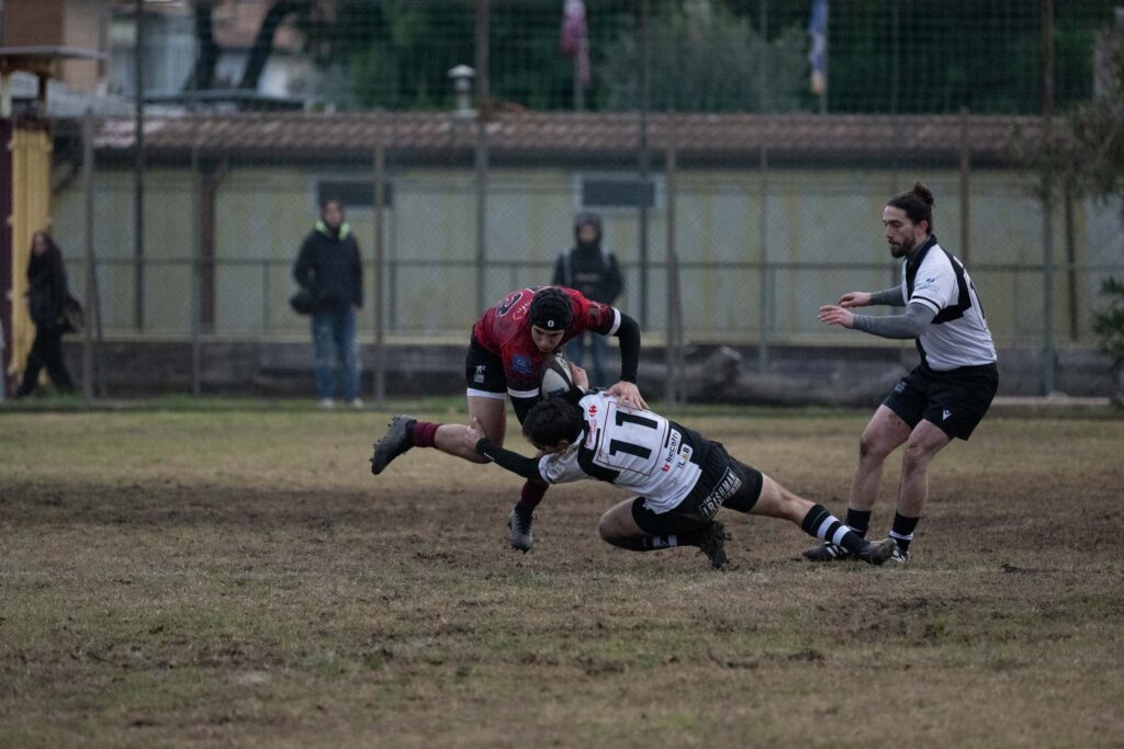 Rugby di B. Sconfitta a Perugia per la LundaX Lions Amaranto