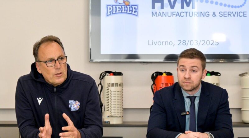 PIELLE LIVORNO  PRESENTAZIONE COACH ANDREA TURCHETTO