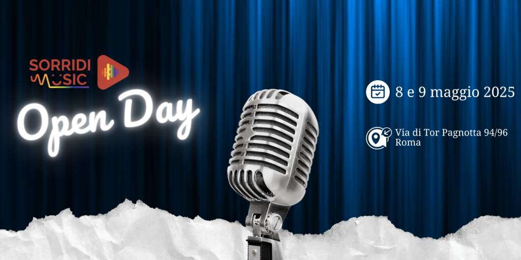 Sorridi Music lancia il suo Open Day: spazio ai nuovi talenti della musica