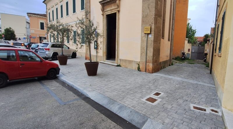 Ardenza Intervento di riqualificazione in piazza S. Simone
