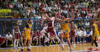 PLAYOUT: EROICA LIBERTAS. CON VIGEVANO VINCE ANCHE GARA2 105-99 dts