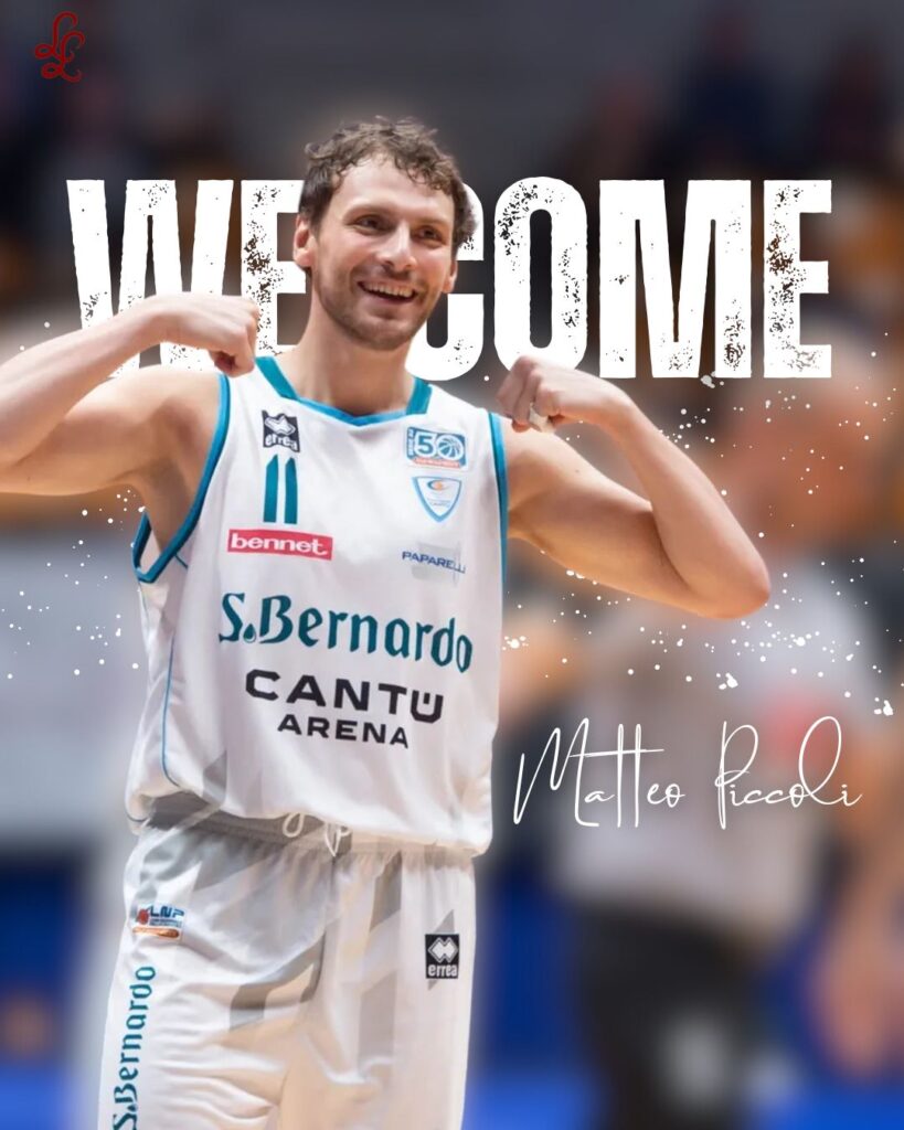 La Libertas Livorno 1947 annuncia l’arrivo in maglia amaranto di Matteo Piccoli