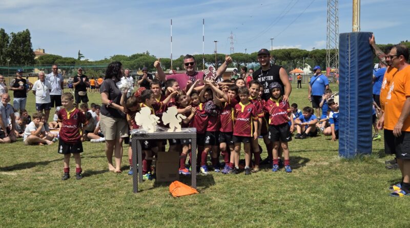 Rugby. Under 8 LundaX Lions Amaranto grande protagonista al torneo societario 'I'm a Lion'