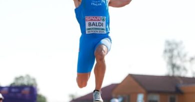 BALDI FIORINI FOSSATELLI MARMONTI OTTIME PRESTAZIONI AGLI EUROPEI DI BERGEN