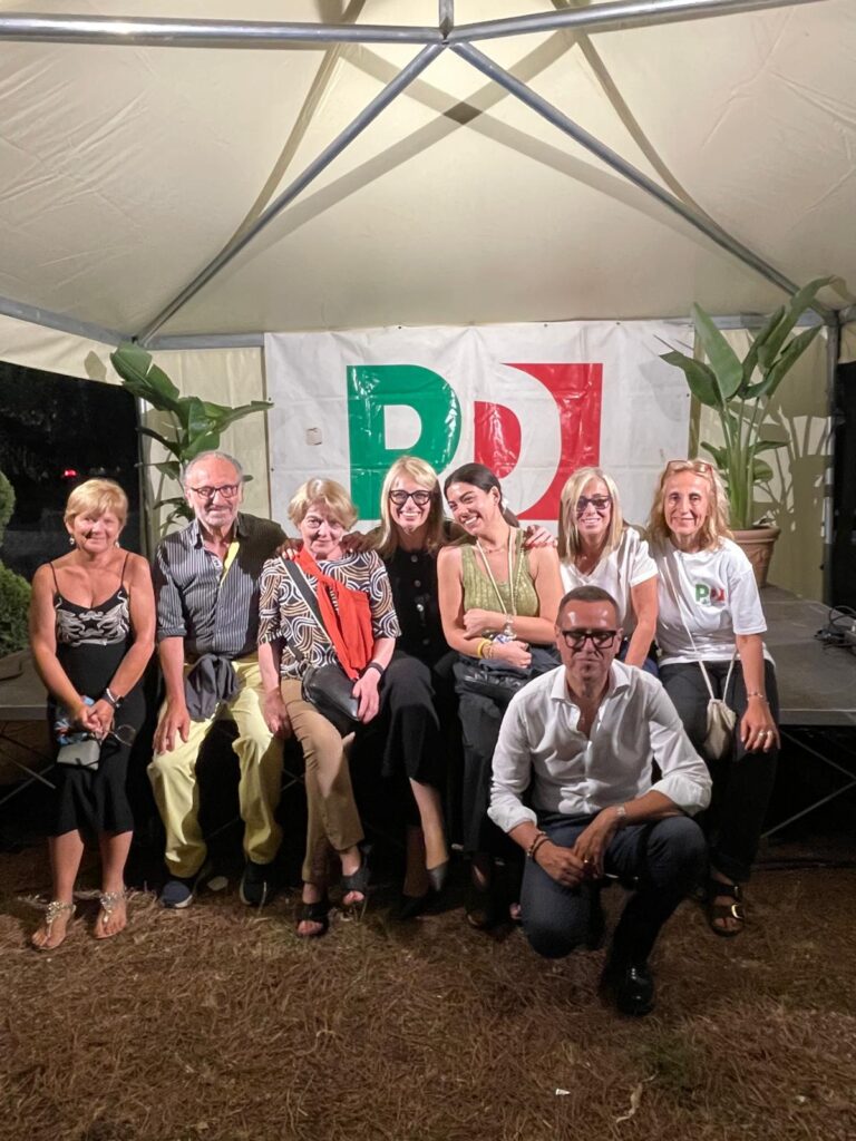 Grande partecipazione presso la Festa dell'Unità  nell’area Feste “ I Pini”